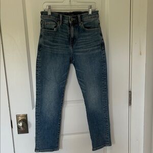 NWOT Banana Republic Light Blue High-Rise Straight Jeans
